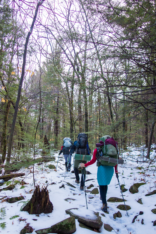 Winter Hiking Clothing and Gear for the White Mountains of NH