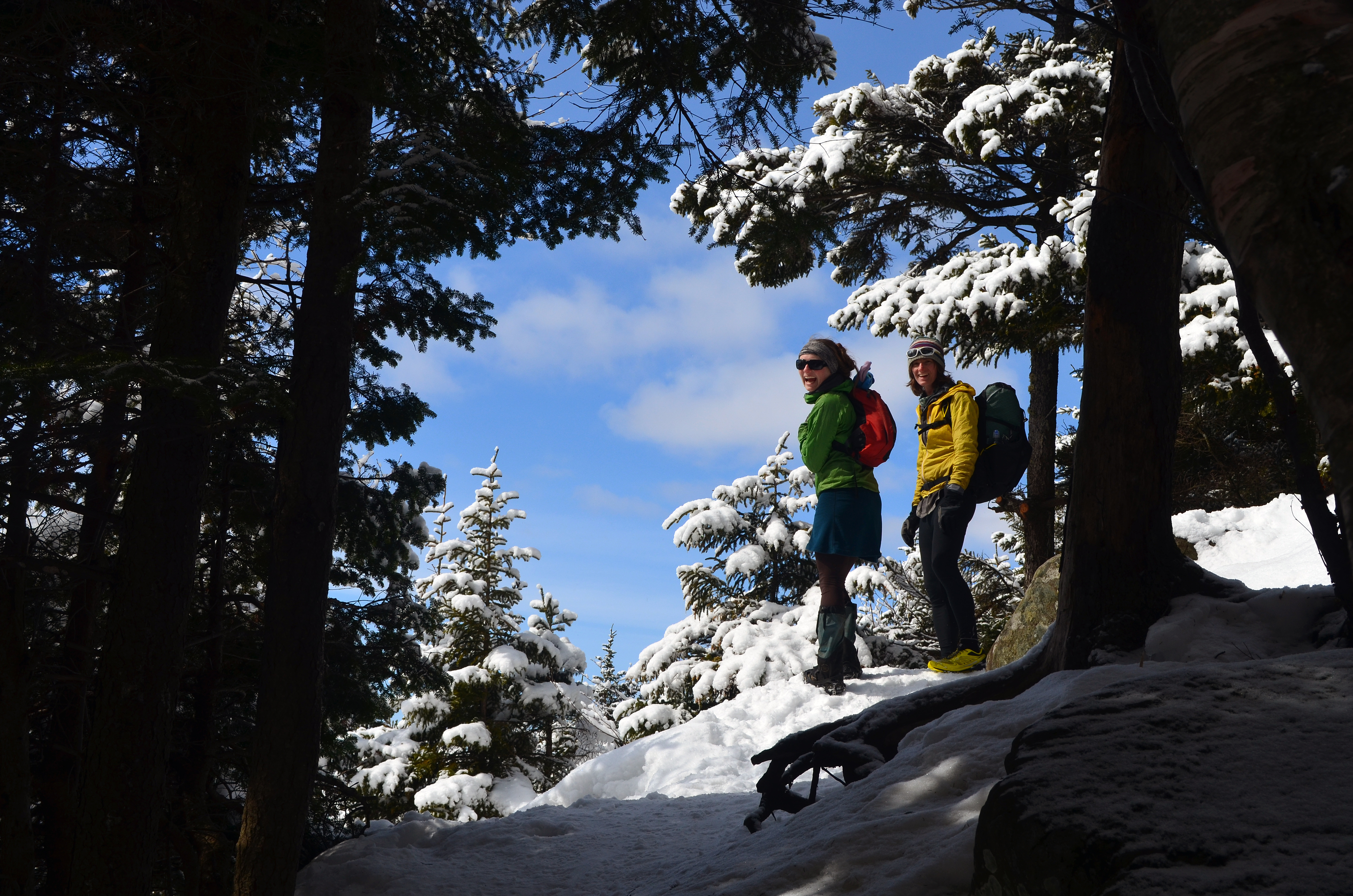 Mardi Fuller BIPOC winter hiking - Green Mountain Club