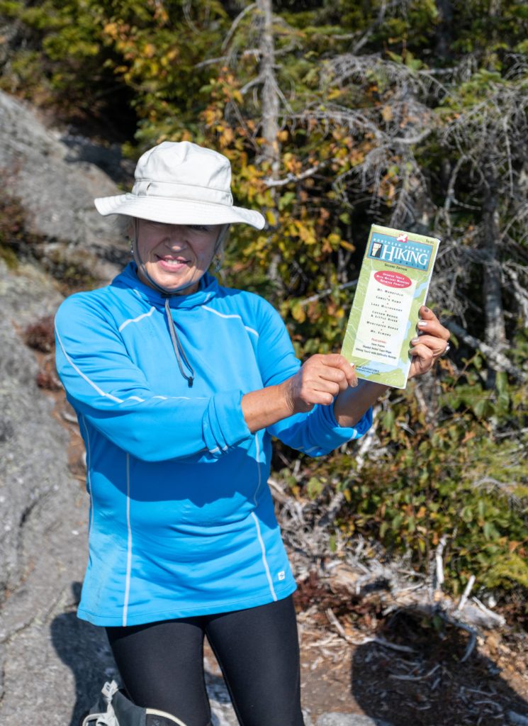 Hiker with trail map
