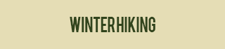 Winter Hiking