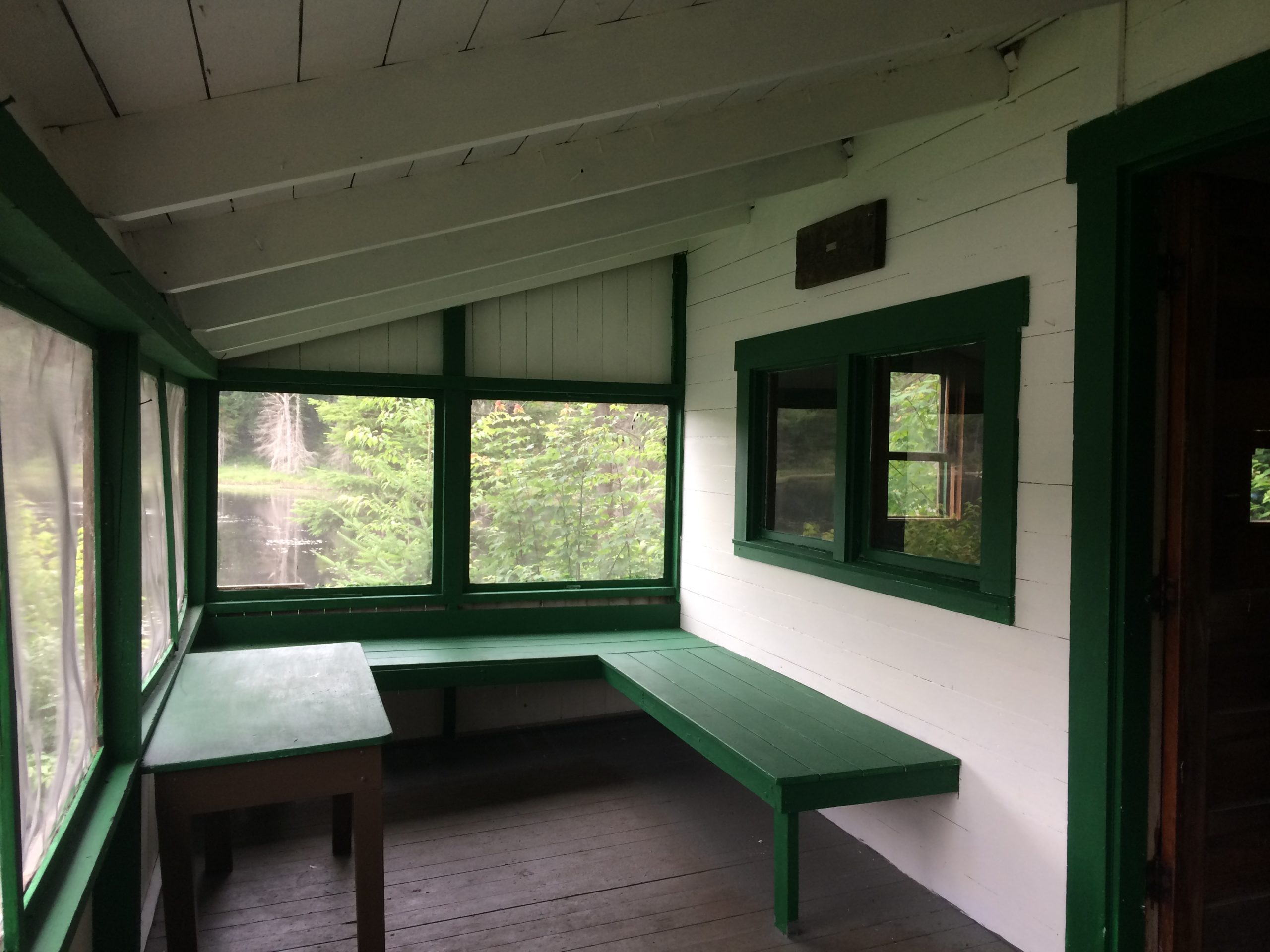 Hadsel-Mares Cabin updated porch