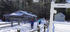 Skiing trails at Hildene, the Lincoln Family Home, are encompassed by Vermont's Black history