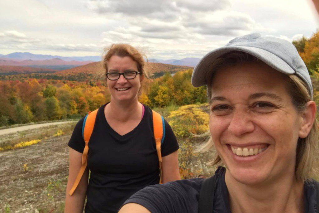 Lea and Katie Boyd on Gore Mt.