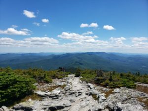 A clear sky view from Mt. Abe peak