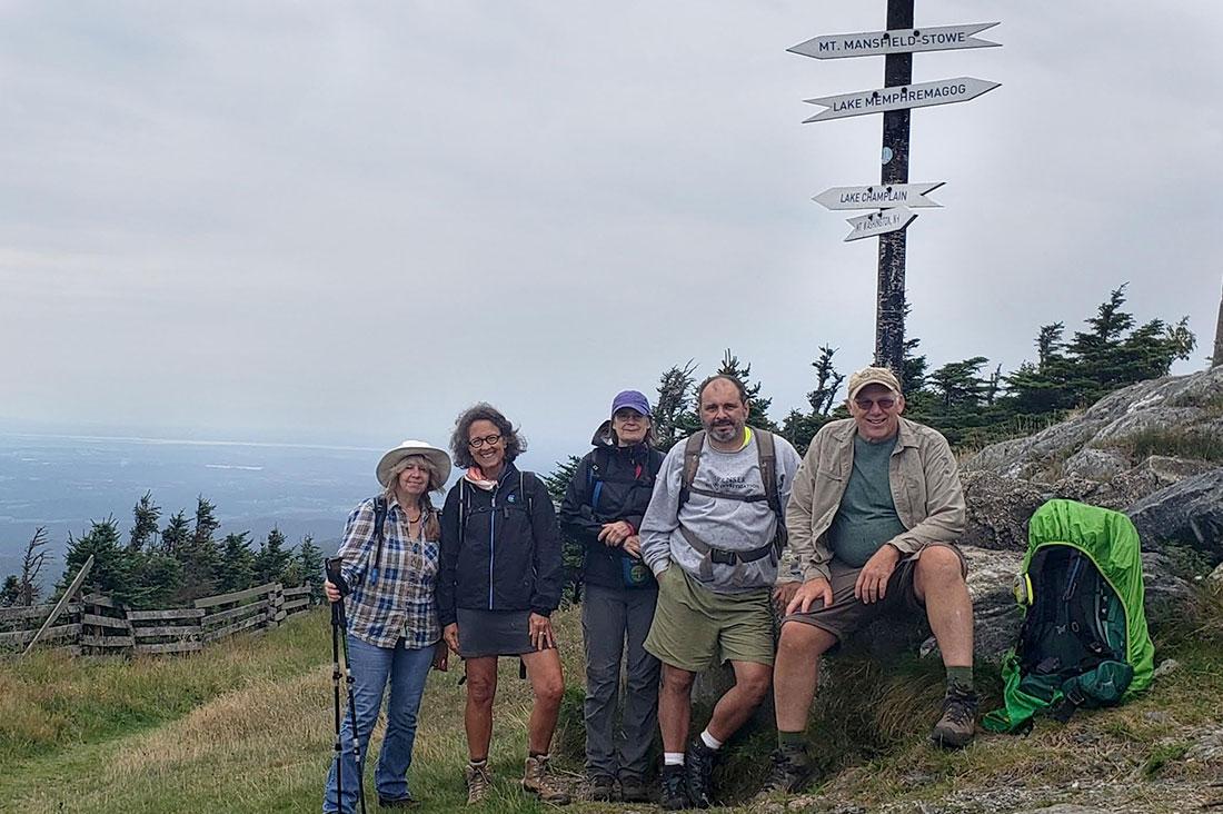 Northeast Kingdom Section Hike for Long Trail Day, 2021.