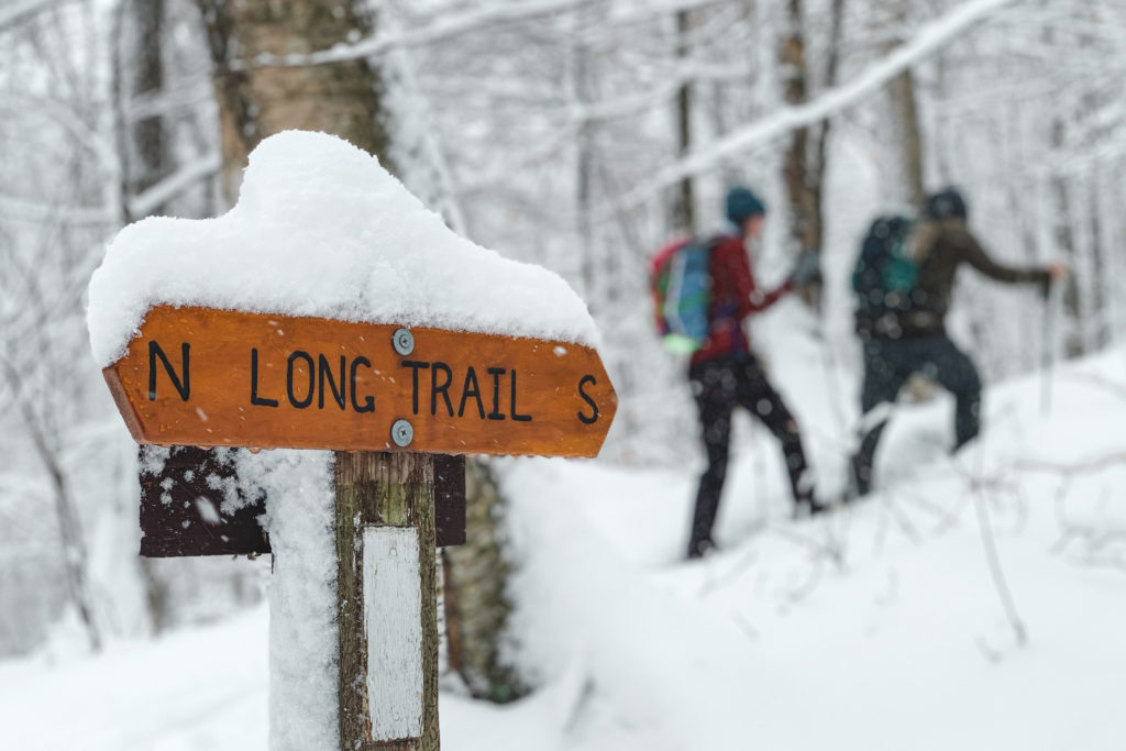 Devil's Gulch Trail in a storm; photo by Sam Yang