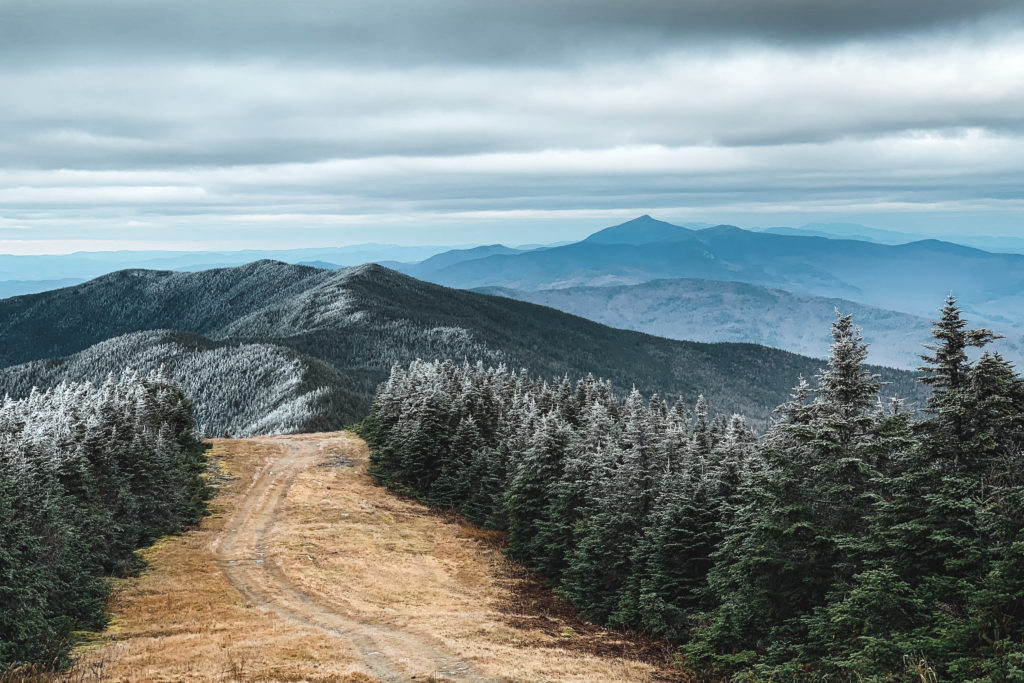 This high-contrast photo of Mt Ellen wins the grand prize; photo by Sam Yang