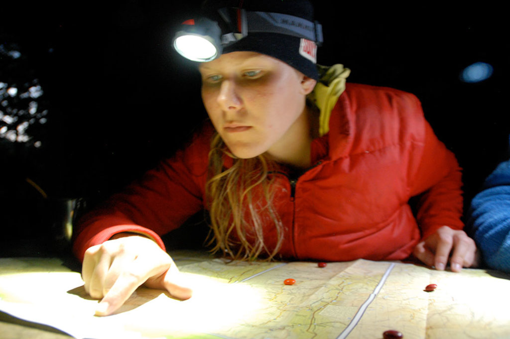 Hiker 101: have a map and headlamp, always.