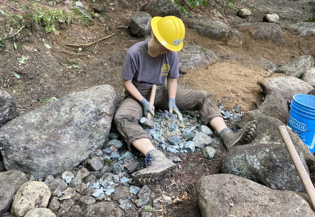 long trail patrol making crush