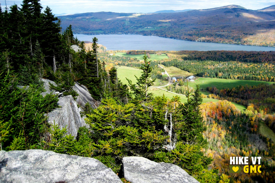 Wheeler Mountain in autumn.