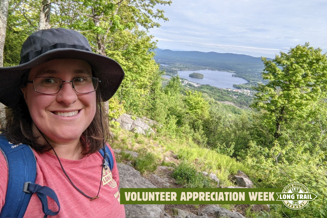 anna vann, volunteer, at island pond