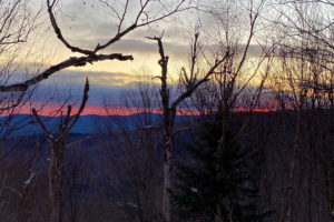 First light near Lincoln Gap.