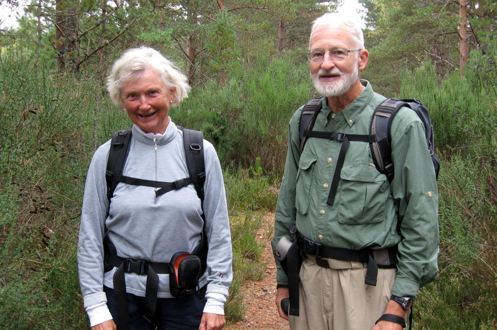 Reidun (left) and Andrew Nuquist (right).