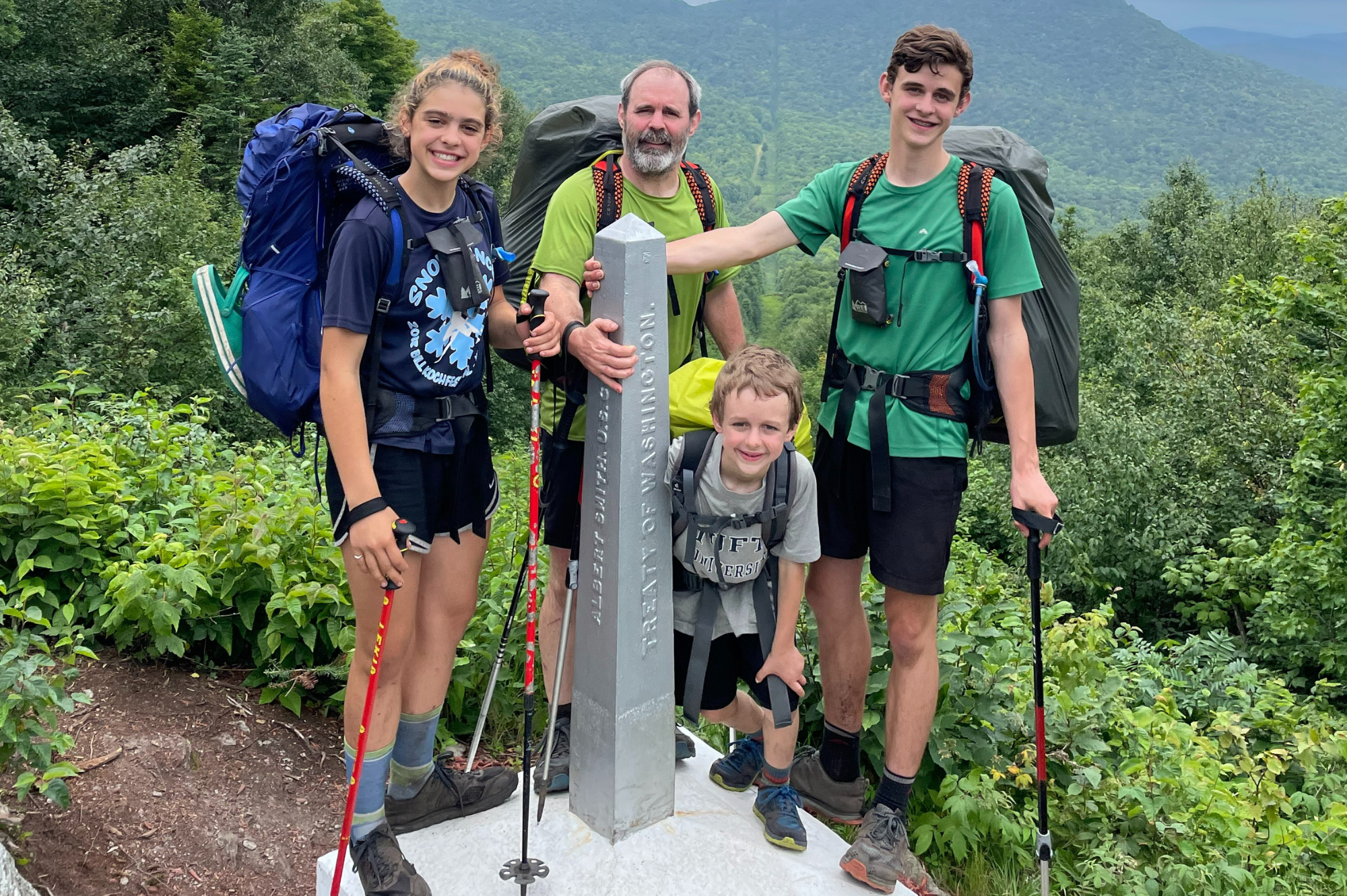 Thru-Hiking the Long Trail with Three Kids - Green Mountain Club