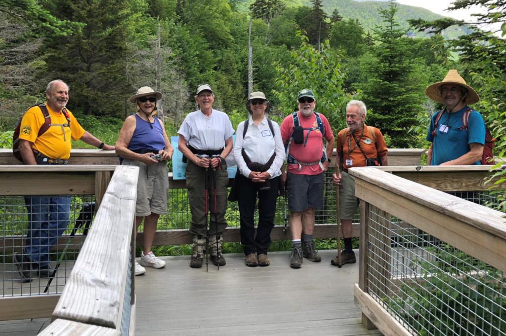 Barnes Camp hike at the 2022 Annual Meeting