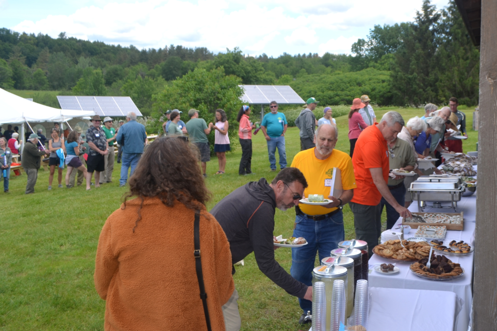 Le Petite Gourmet catered lunch.