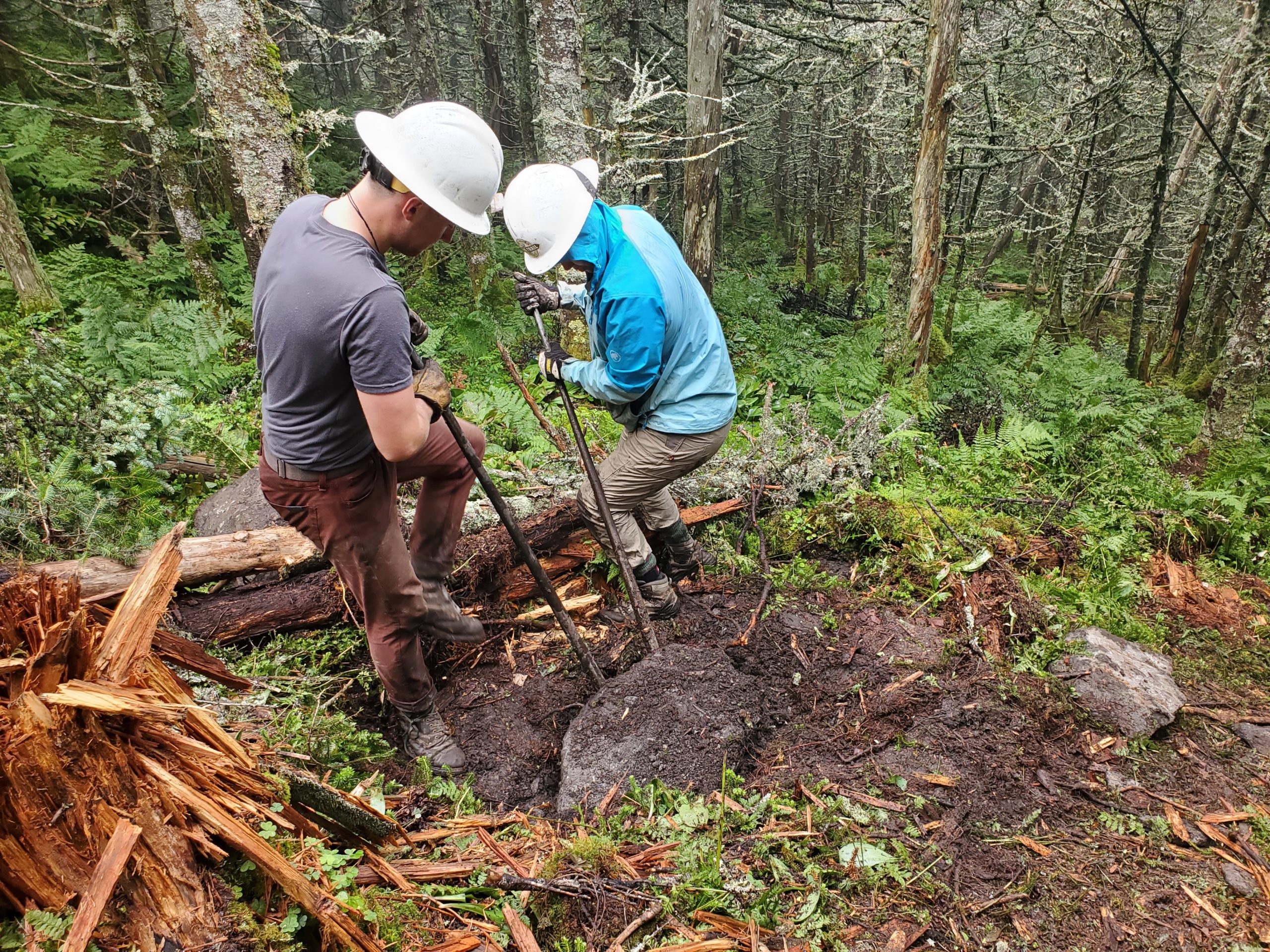 Burrows Trail Rock Quarrying