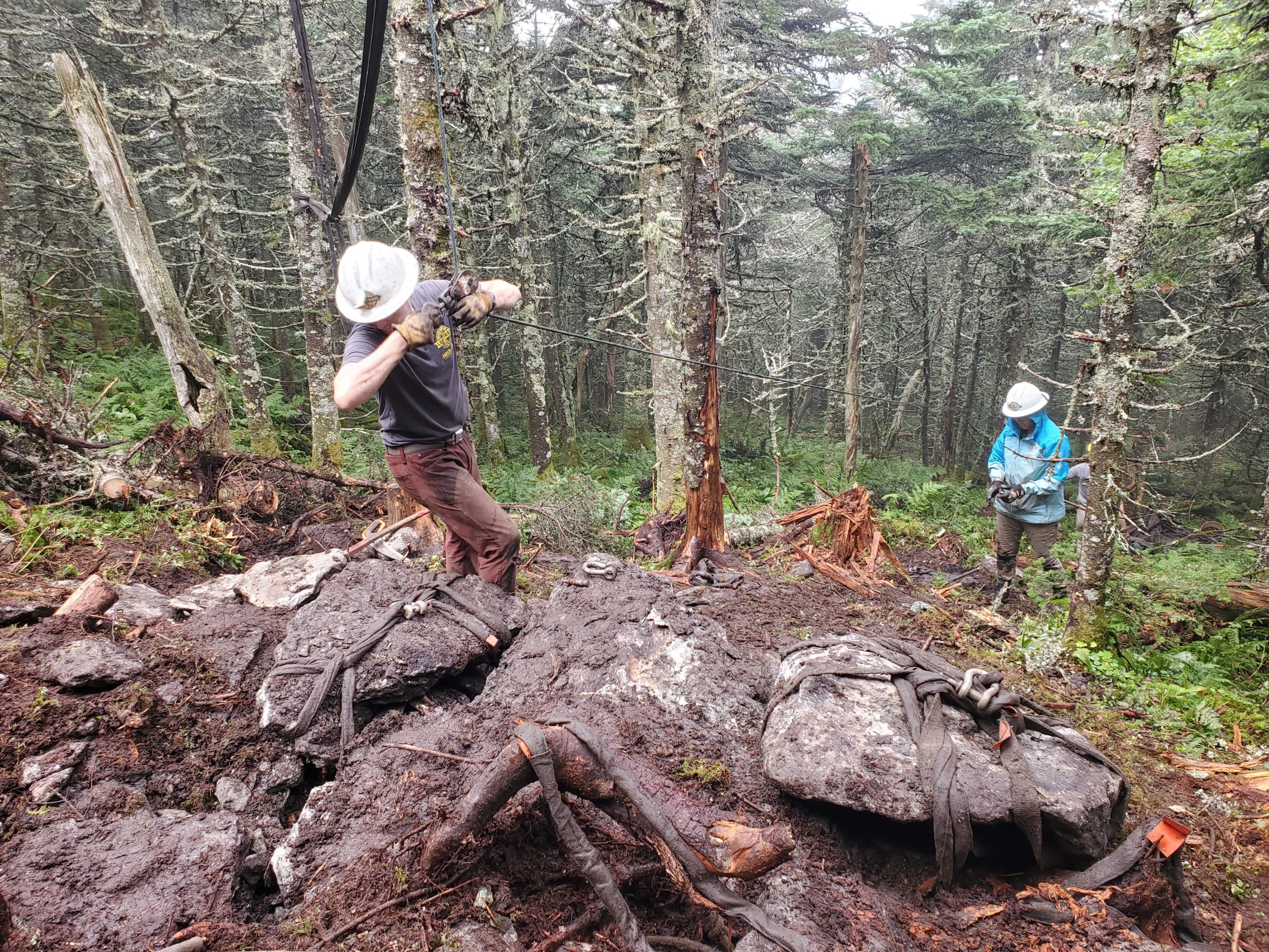 Burrows Trail Rock Quarrying