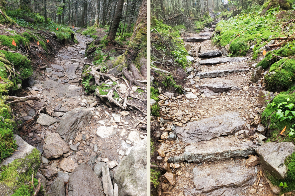 Check steps, before and after.