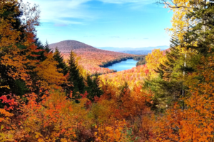 Owl's Head in Groton State Forest is a great for fall hiking