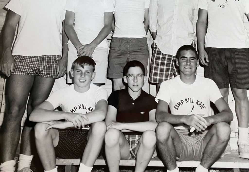 Monthly donor Andy Appel, located in the front row on the far right.