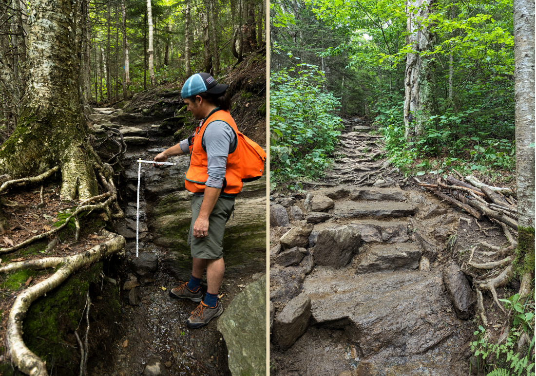tale of two trails: comparing erosion and impacts of climate change on the Long Trail post Vermont flood